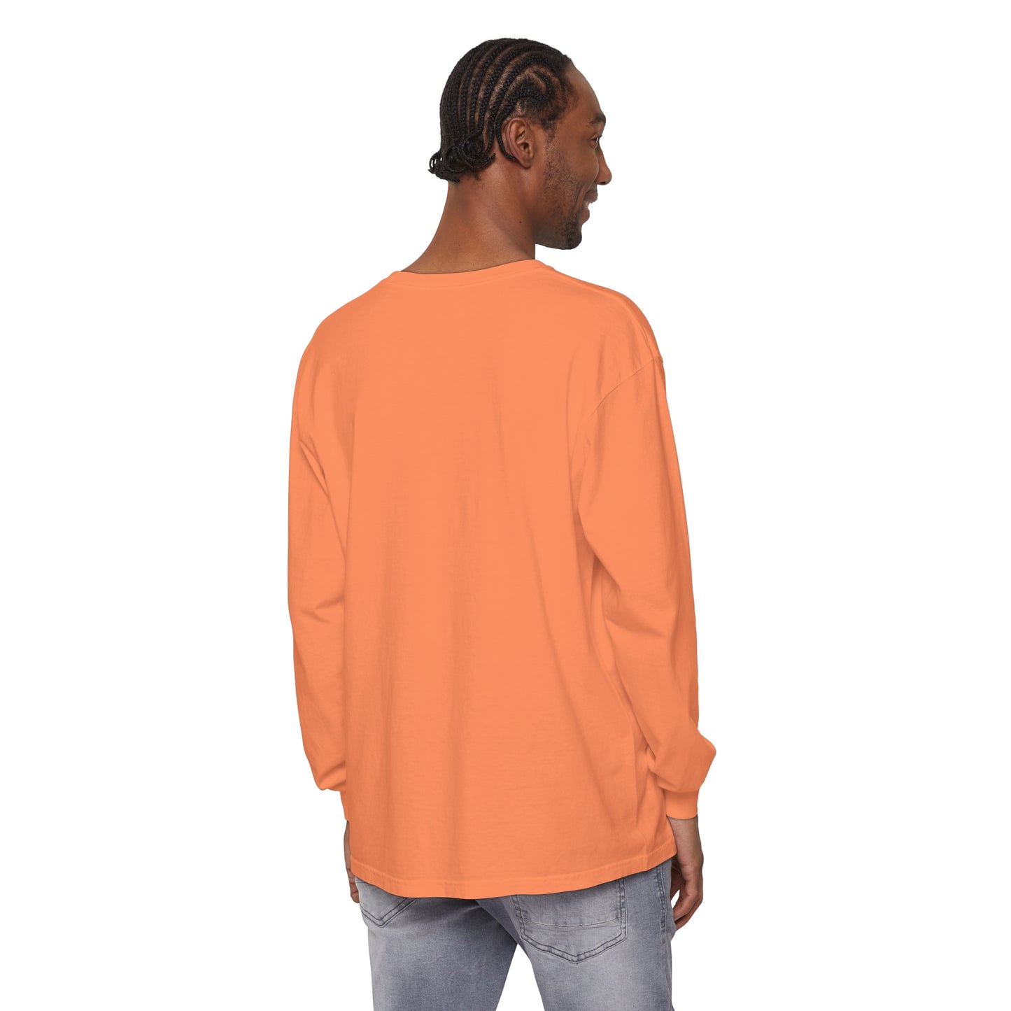 Unisex Garment-dyed Long Sleeve  PAPACADO T-Shirt