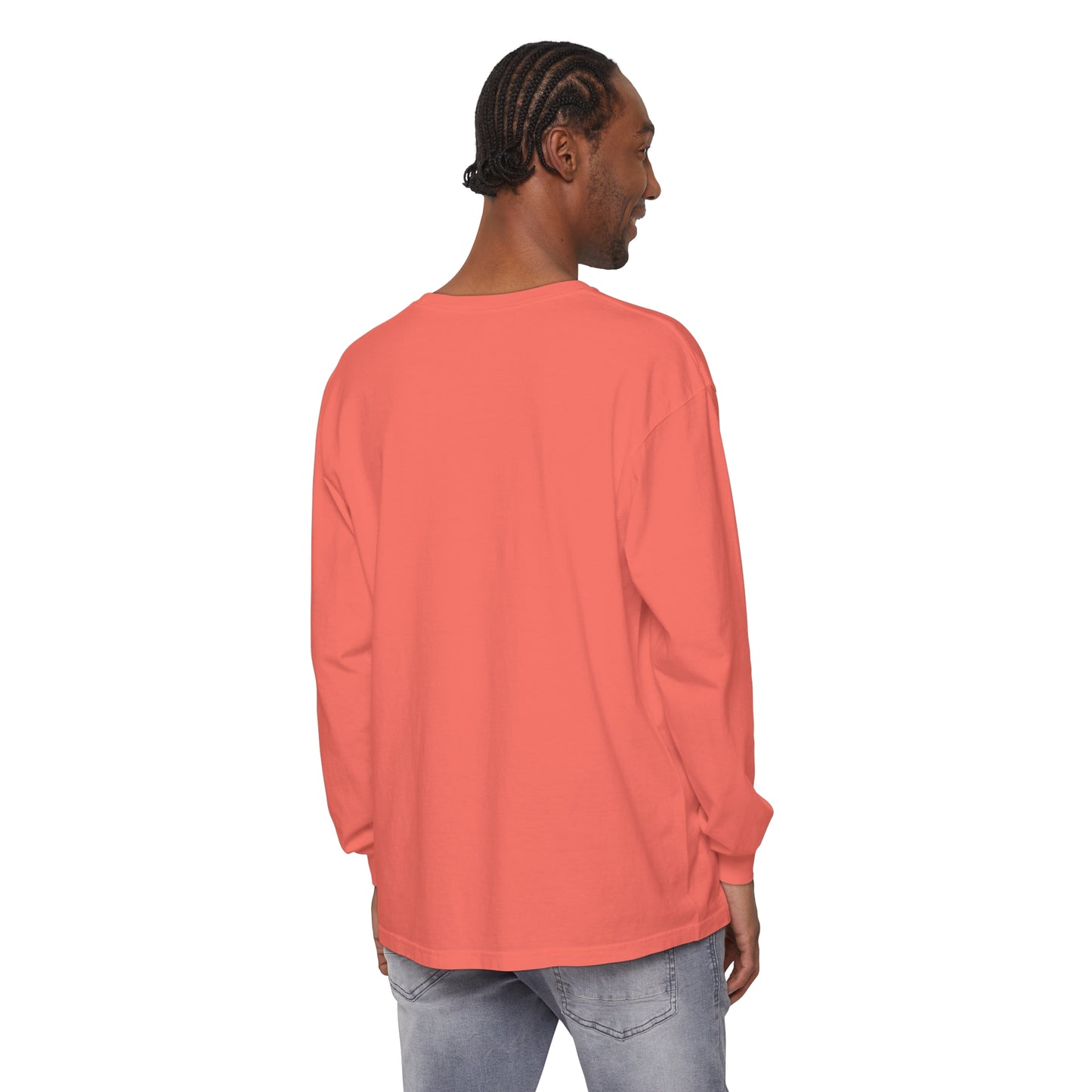 Unisex Garment-dyed Long Sleeve  PAPACADO T-Shirt