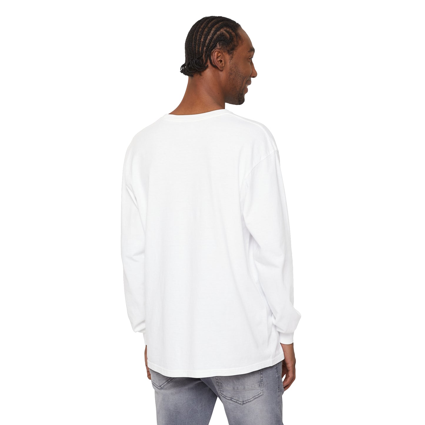 Unisex Garment-dyed Long Sleeve  PAPACADO T-Shirt