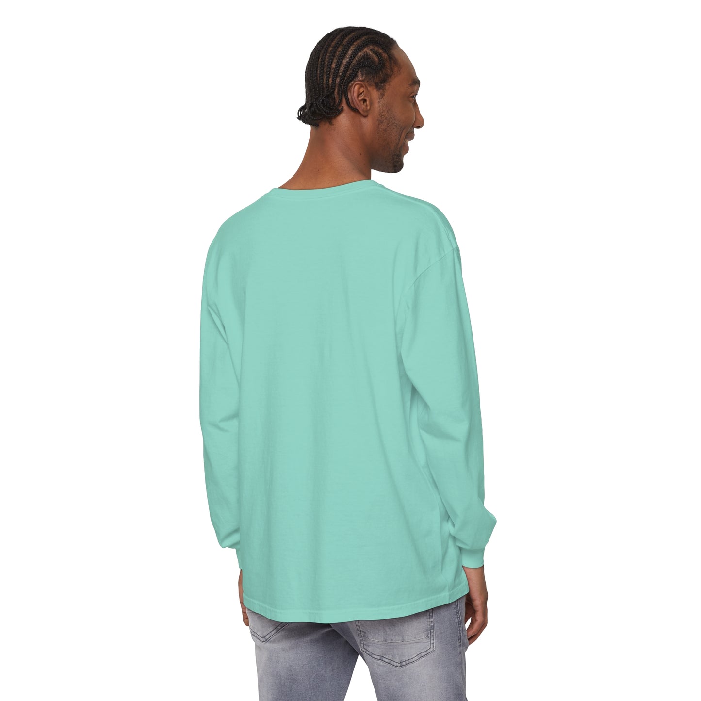 Unisex Garment-dyed Long Sleeve  PAPACADO T-Shirt