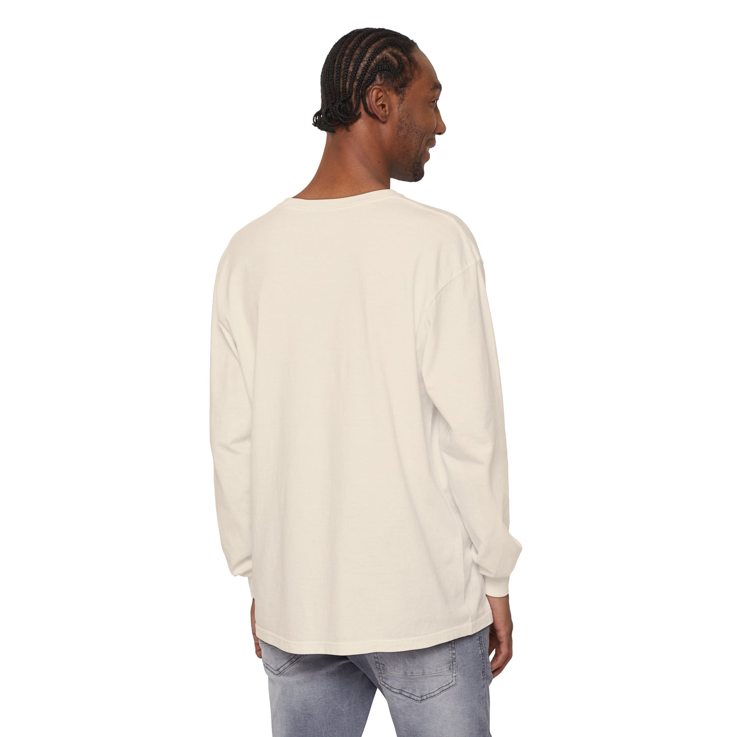 Unisex Garment-dyed Long Sleeve  PAPACADO T-Shirt