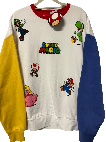 Unisex sweatshirts Mario Bross / Camiseta Manga Larga